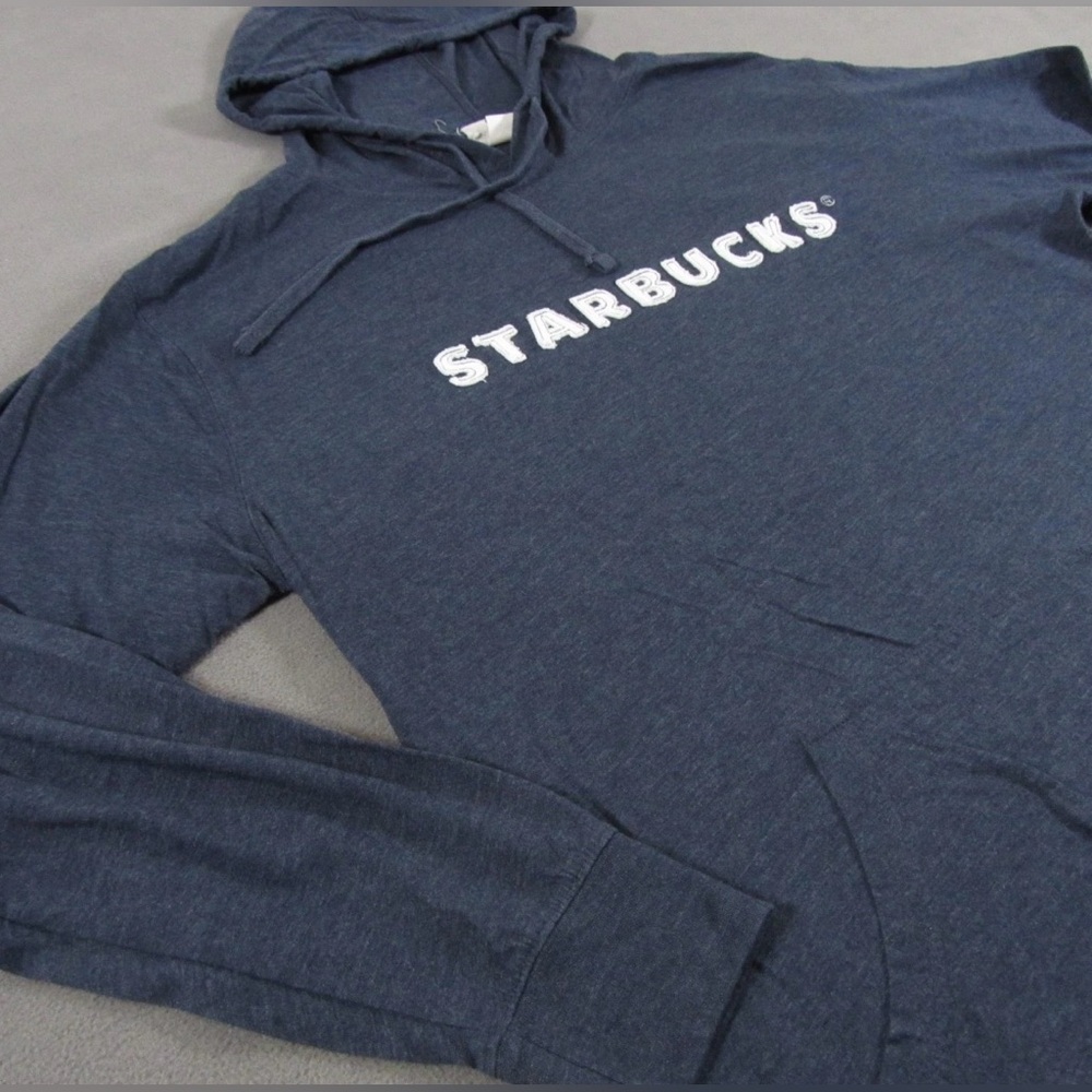 Starbucks Heather Blue‎ Pullover Hoodie – Vantage ☕️💙